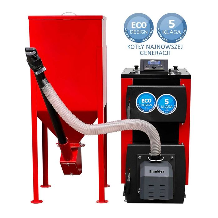 HIT - Kocioł na pellet FENIKS AGRO BIO 9kW ECODESIGN 5 Klasa Lista ZUM