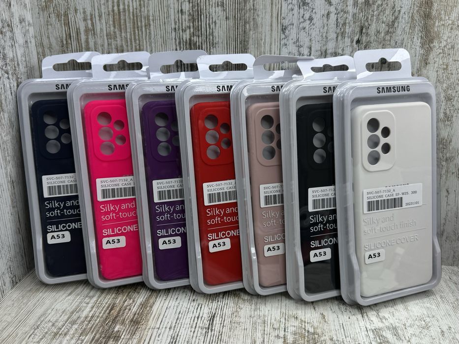 Топ‼️ Чехол Original Silicone Case на Samsung А53/ А73/ А33 чохол