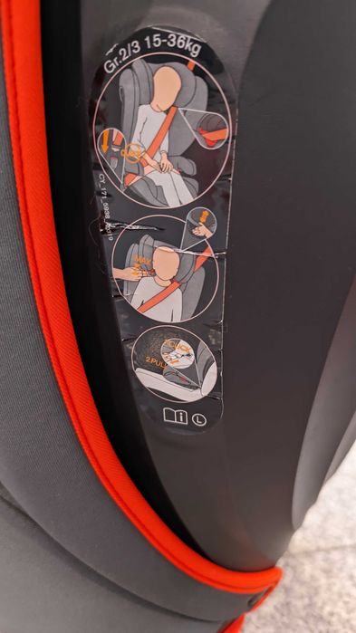 CYBEX Fotelik samochodowy Silver Solution B-Fix (Szary)