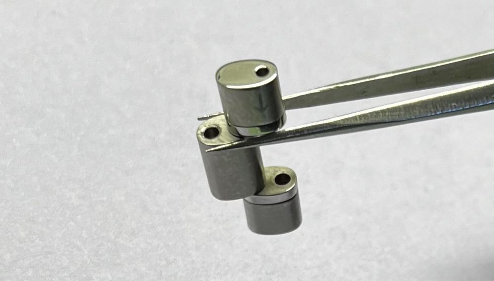 Omega Speedmaster ogniwo stalowe 18mm