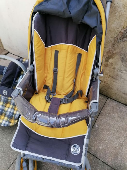Conjunto para  Bebé ( Ovo + carrinho + Sombrinha) – NOVO