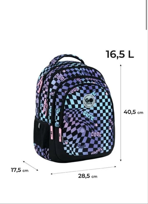 Рюкзак GoPack Teens GO26-162M-2 + карандаши Kite 18цв.