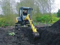 Usługi minikoparka koparka 3tony