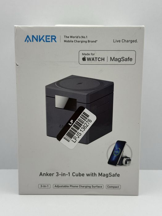 Anker MagGo 15W 3-in-1 Cube