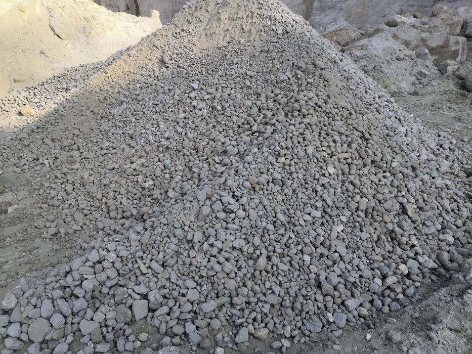 Підсипка, Вапняк, Вскриша, Пісок, Щебінь.