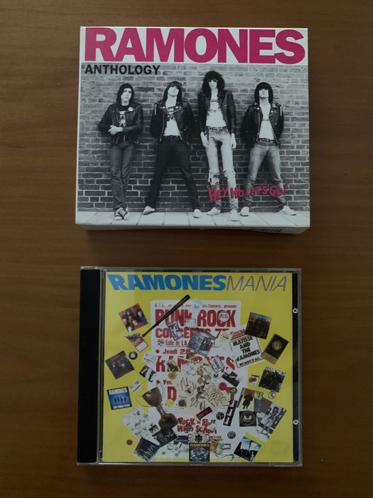 CDs do grupo Ramones