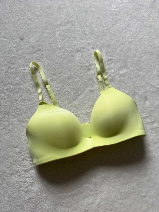 Primark cytrynowy biustonosz bez fiszbinów stanik 70c