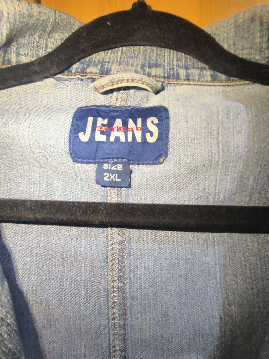 Katana jeansowa kurtka