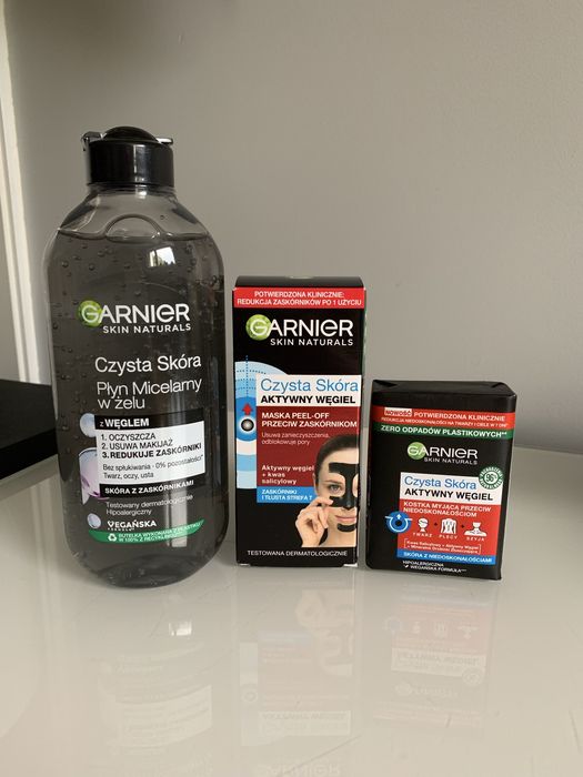 Garnier Czysta Skóra - zestaw do skóry z niedoskonałościami