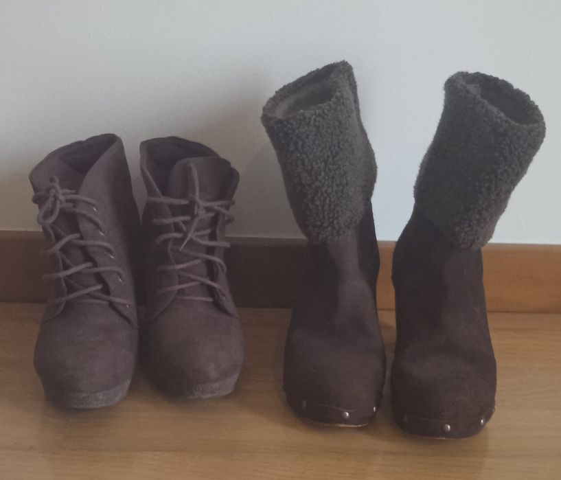 Botins MariPaz  tamanho 37