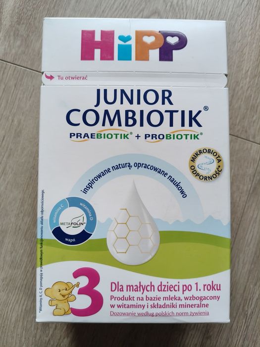 Mleko HIPP Junior Combiotik 3 550g