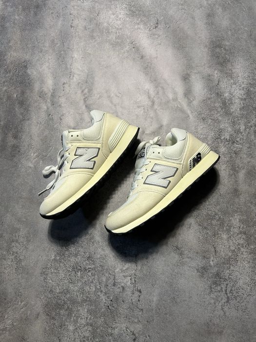 Кросівки New Balance 574 Білі / Кроссовки Нью Баланс 574 / 41,42  / 26 см / Білі / Повсякденні / Retro / Casual