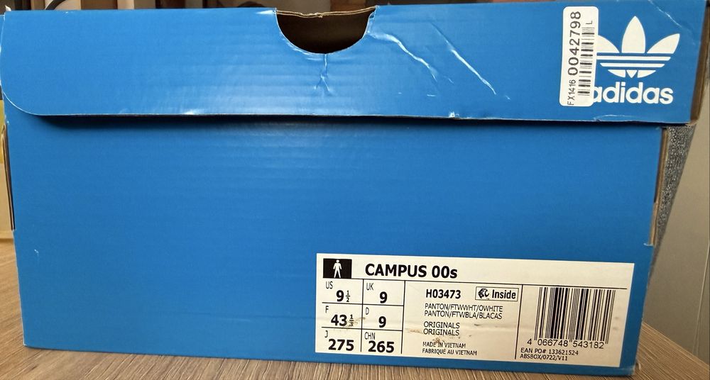 Adidas Campus 00s roz. 43 1/3