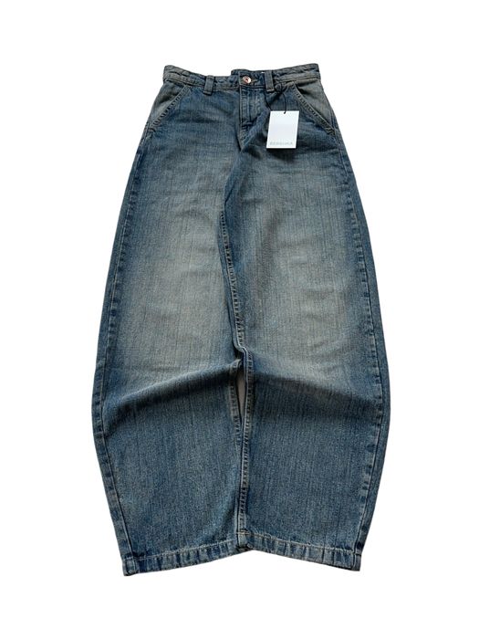 Широкі Джинси Bershka Barrel Balloon Skater Fit Super Baggy Беггі