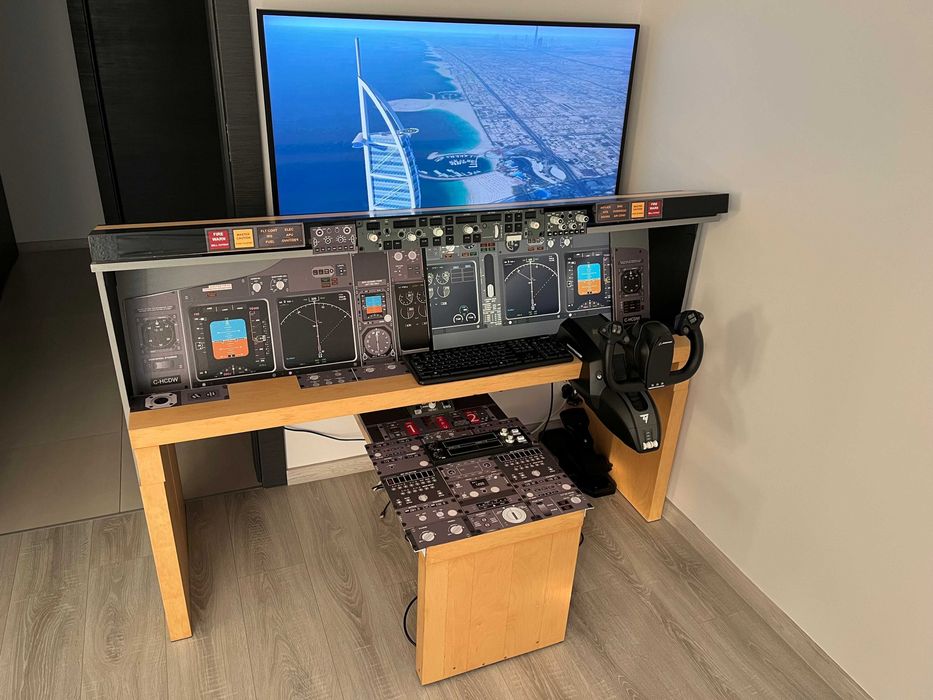 Boeing 737 Mockup Baza pod budowe symulatora