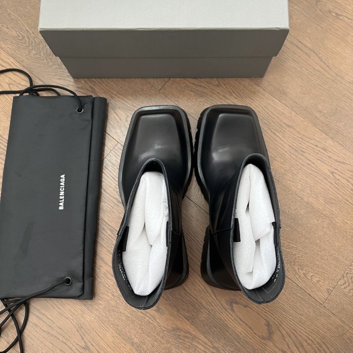 Balenciaga Trooper Boots Leather large square toe/40-45/Преміум якість