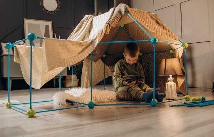 Халабуда-набор для детей, детский вигвам палатка