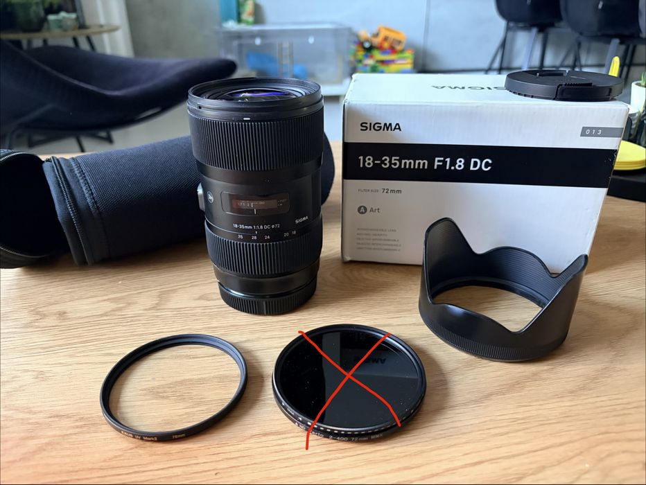 Sigma 18-35mm f/1.8 DC HSM Art w mocowaniu Canon EF