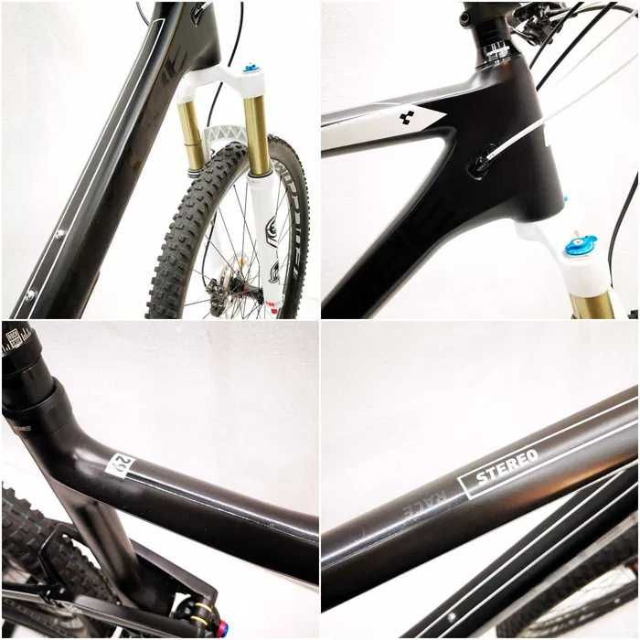 FULL KARBONOWY CUBE Stereo 120 HPA Race roz. 62 XL - FOX -XT