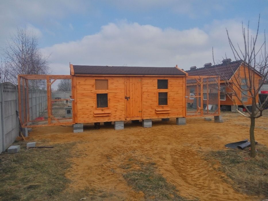 gołębnik kurnik 5m x 2m gołębie pocztowe ozdobne