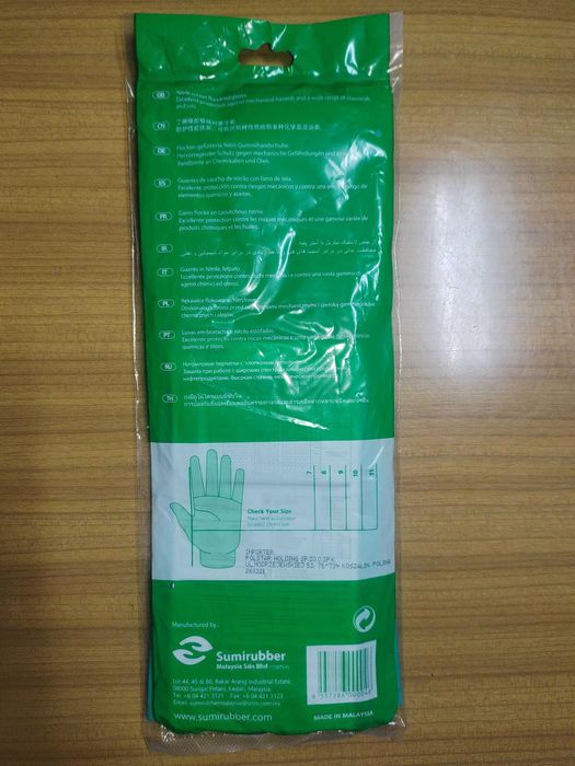 Rękawice Summitech 10 - XL SUMIGREEN model GT-F07C