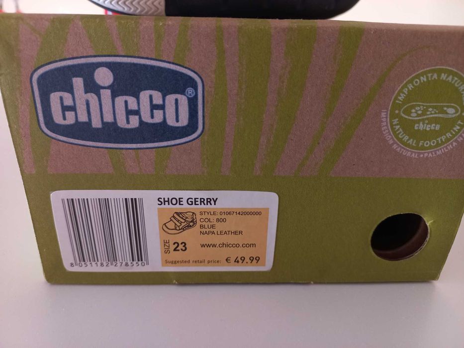 Sapatos Chicco Novos tam 23