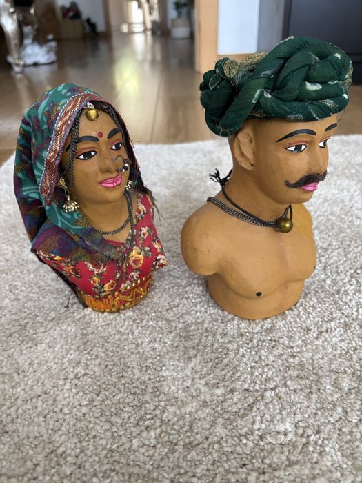 Estatuetas Casal Rajasthani