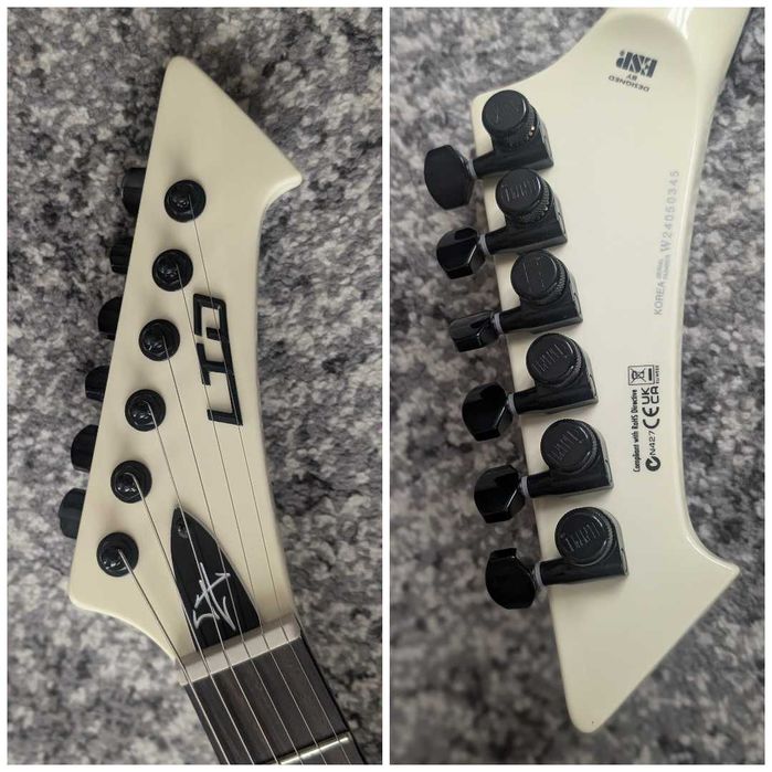 Электрогитара ESP LTD Vulture White (Made in Korea)