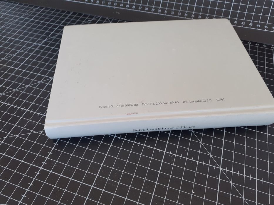 Mercedes-Benz C-Klasse Betriebsanleitung livro de instruções