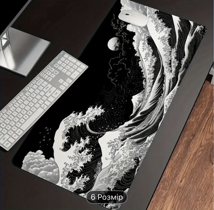Великий килимок для компʼютера 90х40см