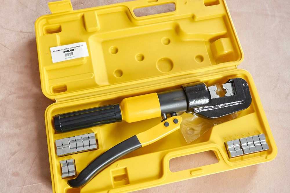 Prasa hydrauliczna do zaciskania kabli YQK-70 4-70mm | zaciskarka hydrauliczna