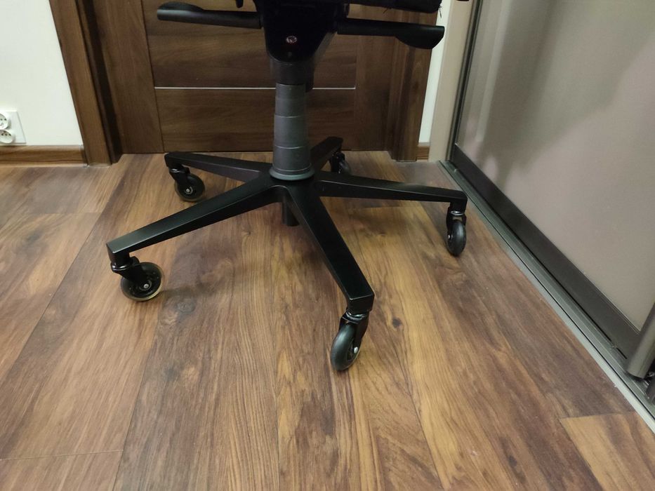 Fotel Biurowy Gamingowy YUMISU 2050 BLACK SKÓRA PU