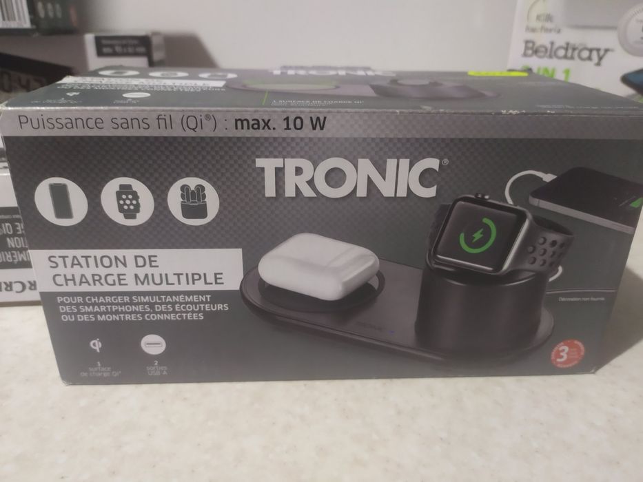 Електронний будильник індукційна зарядка