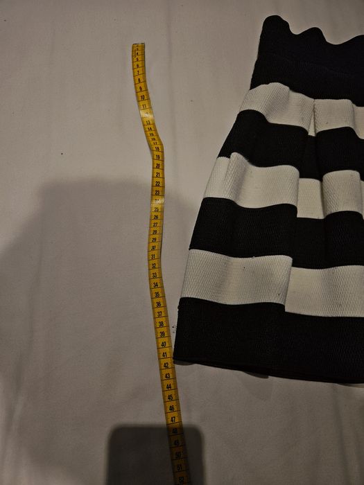 Czarno-biala spodnica S/M