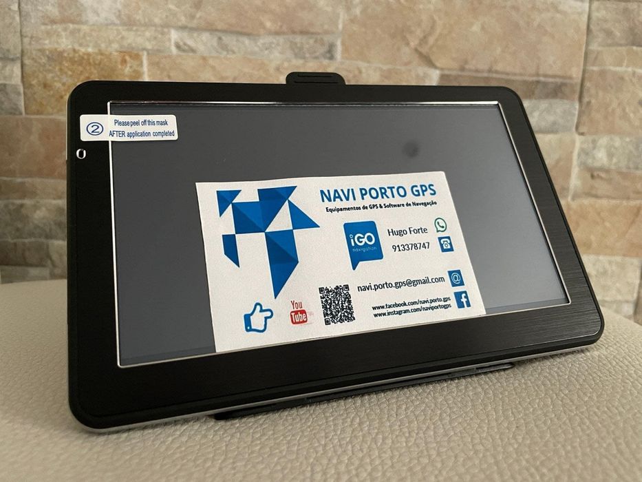 PROMOÇÃO - GPS Profissional 7” Pesados | Europa + Marrocos 2025