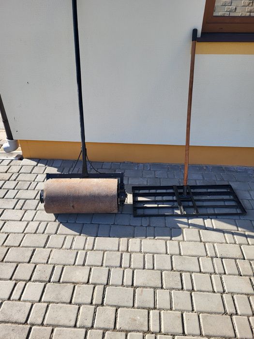Оренда каток розрівнювач  грунту