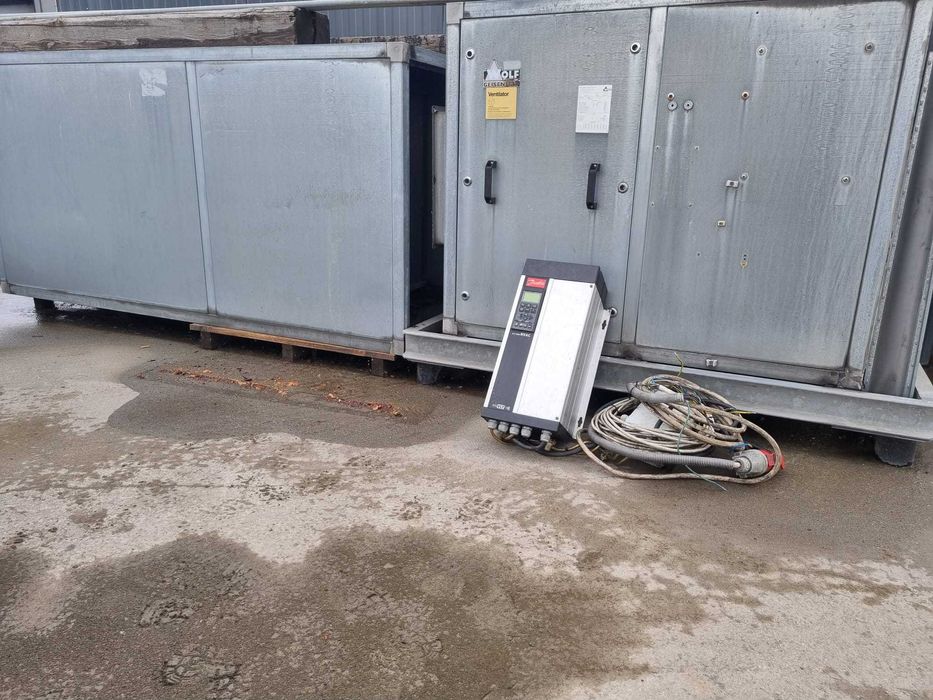 Wentylator centrala wentylacyjna Wolf WK 101. 8000m3/h + kanał tłumik