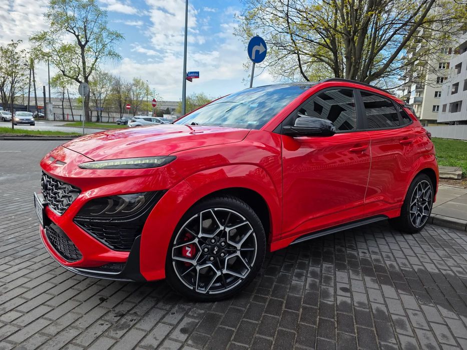 Hyundai Kona Kona N * 2.0l benzyna 280KM (392Nm)*Przebieg: 40,669km*Dokumentacja