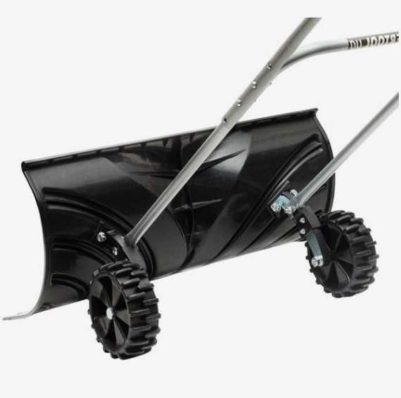 Качественный ковш металл скрепер лопата снегоочистит 60см колеса