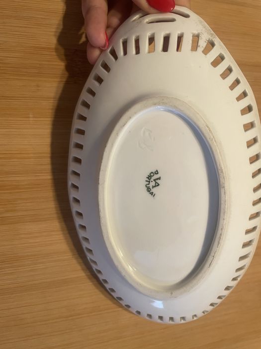 Pratos oval Vista Alegre