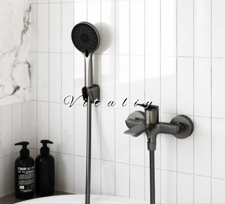 Смеситель для ванны VENTA Чехия латунь графит