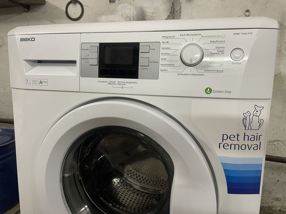 Пральна машина Beko wmb71643 pte