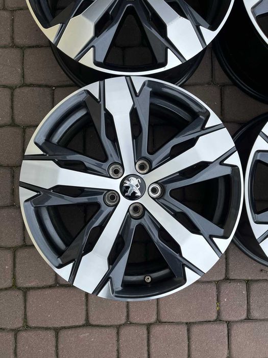 Oryginalne alufelgi Peugeot 5x108 18 cali BICOLOR 3008 , 5008