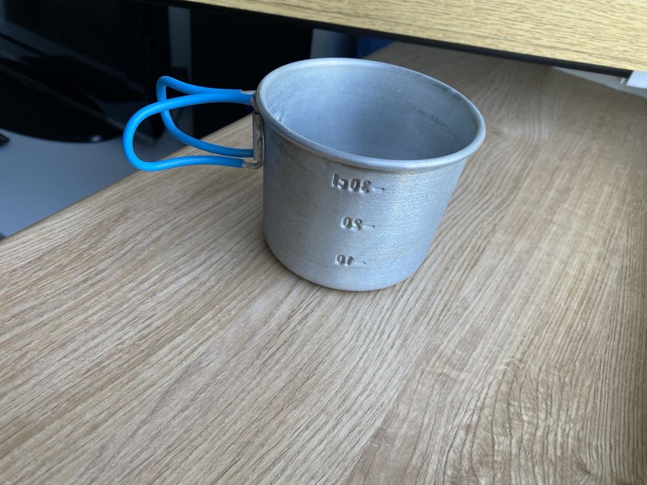 Kubek turystyczny nierdzewny 300 ml