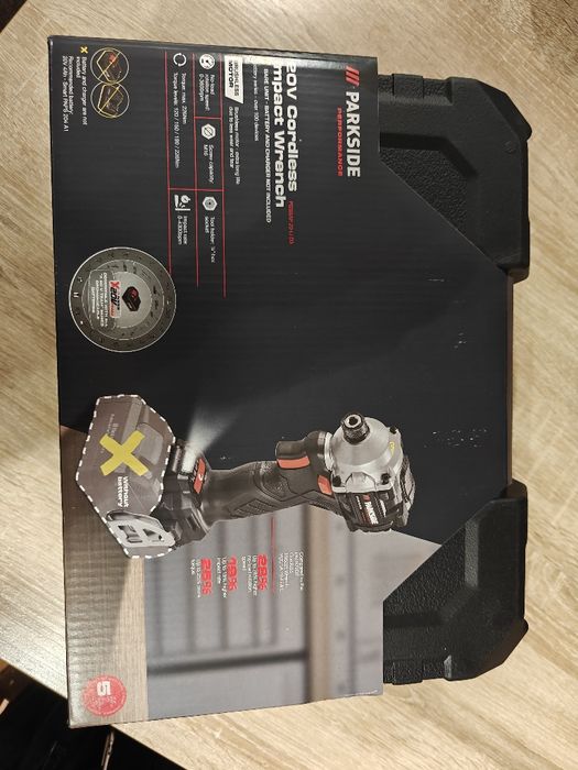 Zakretarka Parkside Performance 20 V, PDSSAP D3