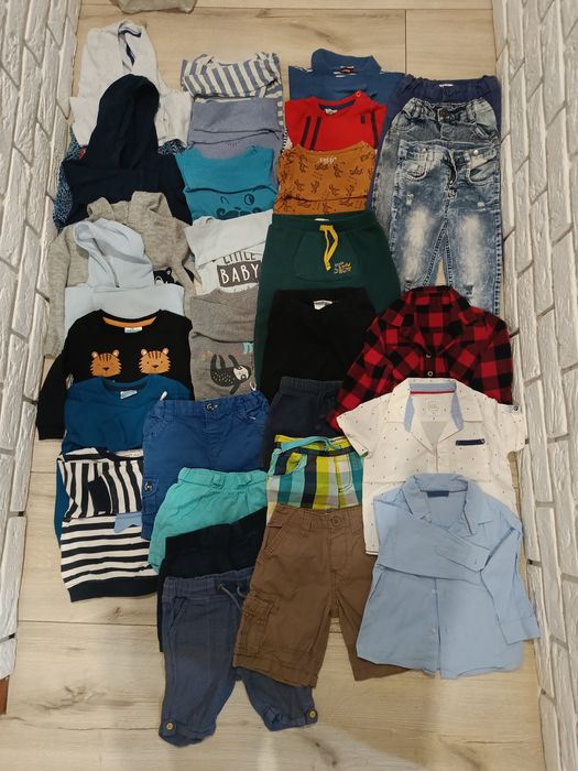 Paka ubrań dla chłopczyka 80