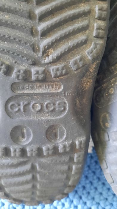 Crocs laczki gumowe r.32, klapki, plaża