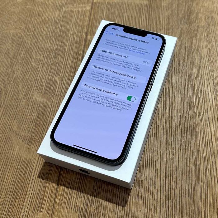  Apple iPhone 13 Mini 128GB Midnight Gwarancja Rok Idealny Bat. 100%