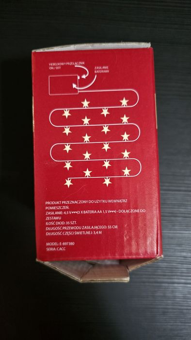 Nowe lampki Led na baterie gwiazdki