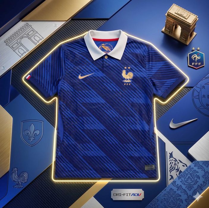 Camisola França Principal Mundial 2026